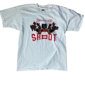 90s white single stitch tee